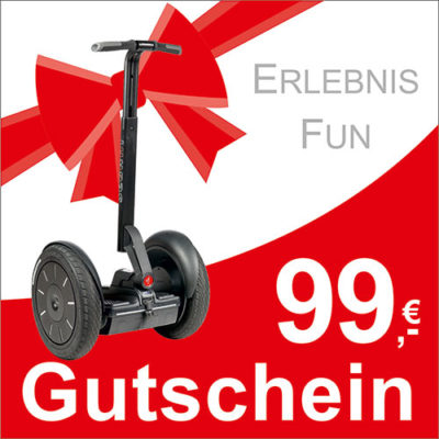 Segway Gutschein - 99,- EUR